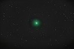 Comet Wirtanen on the evening of December 8, 2018