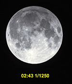 Penumbral Lunar Eclipse on Monday Morning November 30, 2020