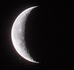 Moon occulting Mars