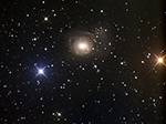 Arp 225, cropoped and enlarged image