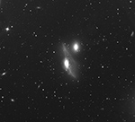 Arp120 (NGC4438/4435) on the morning of April 8, 2018