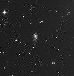 Arp 69, cropped and enlarged image