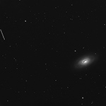 NEO 2014 JO25 passing by M64