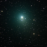 Comet Wirtanen on the evening of Friday December 28, 2018