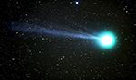 Comet Lovejoy on the evening of January 19-20