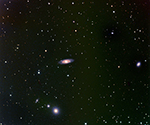 NGC4274 and environs, labeled image